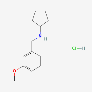Cyclopentyl-(3-methoxy-benzyl)-amine hydrochloride