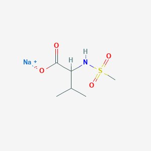 Sodium 2-methanesulfonamido-3-methylbutanoate
