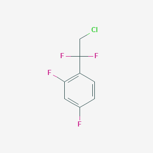 1-(2-Chloro-1,1-difluoroethyl)-2,4-difluorobenzene