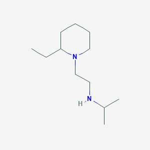 N-[2-(2-Ethylpiperidin-1-YL)ethyl]-N-isopropylamine