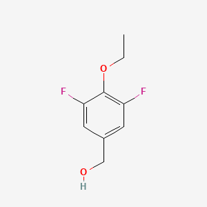 molecular formula C9H10F2O2 B1390704 4-乙氧基-3,5-二氟苄醇 CAS No. 1017779-35-9