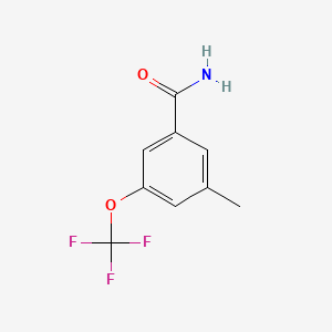 3-Methyl-5-(trifluoromethoxy)benzamide