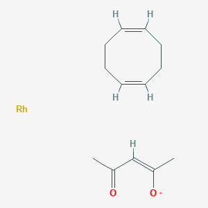 molecular formula C13H19O2Rh- B13907153 Chiralyst P310 