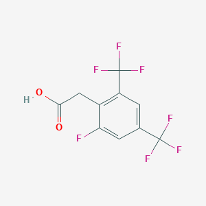 2-Fluoro-4,6-bis(trifluoromethyl)phenylacetic acid