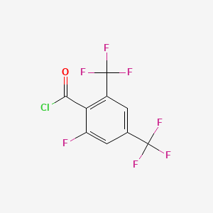 2-Fluoro-4,6-bis(trifluoromethyl)benzoyl chloride