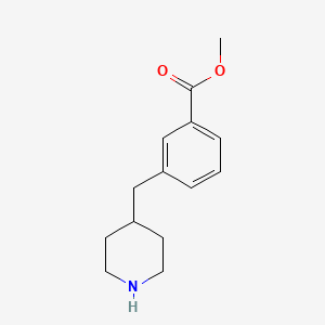 3-Piperidin-4-ylmethylbenzoic acid methyl ester