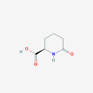 molecular formula C6H9NO3 B1390738 D-6-Oxo-pipecolinic acid CAS No. 72002-30-3