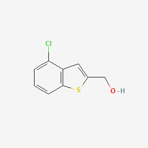 (4-Chloro-1-benzothiophen-2-yl)methanol