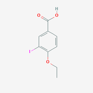 molecular formula C9H9IO3 B1390765 4-Ethoxy-3-iodobenzoic acid CAS No. 82998-76-3