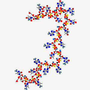 molecular formula C230H299N69Na19O121P19S19 B13907673 Inotersen sodium 