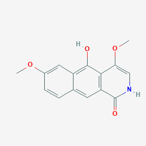 molecular formula C15H13NO4 B139077 Enkleine CAS No. 139682-16-9