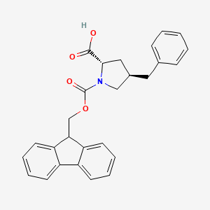 Fmoc-(2S,4R)-4-benzyl-pyrrolidine-2-carboxylic acid