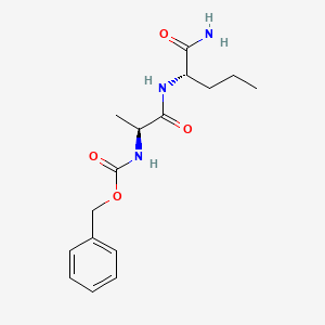 L-Norvalinamide, N-[(phenylmethoxy)carbonyl]-L-alanyl-