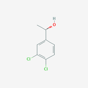 molecular formula C8H8Cl2O B1390811 (1S)-1-(3,4-dichlorophenyl)ethan-1-ol CAS No. 252963-13-6