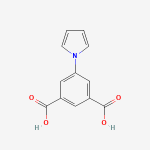 molecular formula C12H9NO4 B1390814 5-(1H-pyrrol-1-yl)isophthalic acid CAS No. 944894-38-6