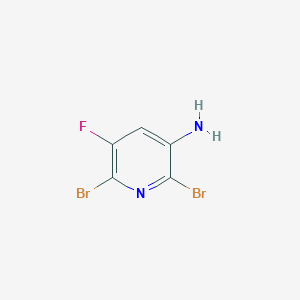 2,6-Dibromo-5-fluoropyridin-3-amine