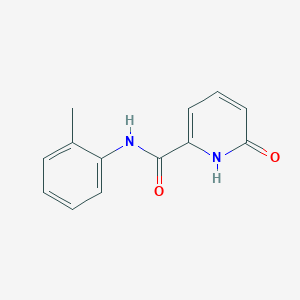 molecular formula C13H12N2O2 B13908371 6-Hydroxy-N-(o-tolyl)picolinamide 