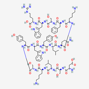 molecular formula C97H135N23O24 B13908501 CPP2 