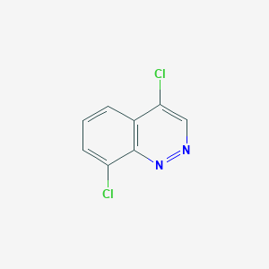molecular formula C8H4Cl2N2 B13908590 4,8-Dichlorocinnoline CAS No. 68211-14-3