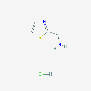 molecular formula C4H7ClN2S B1390869 Thiazol-2-ylmethanamine hydrochloride CAS No. 850852-85-6