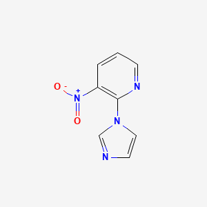 2-(1H-imidazol-1-yl)-3-nitropyridine