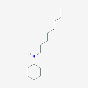 molecular formula C14H29N B13908787 N-cyclohexyl-N-octylamine 