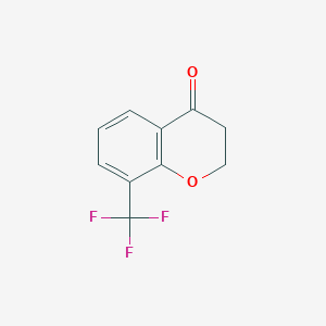 molecular formula C10H7F3O2 B1390880 8-(Trifluoromethyl)chroman-4-one CAS No. 890839-66-4