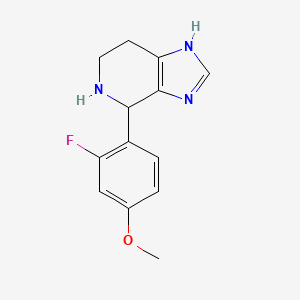 4-(2-fluoro-4-methoxyphenyl)-4,5,6,7-tetrahydro-3H-imidazo[4,5-c]pyridine