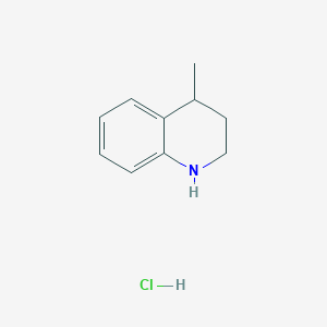 molecular formula C10H14ClN B1390890 4-甲基-1,2,3,4-四氢喹啉盐酸盐 CAS No. 74459-19-1