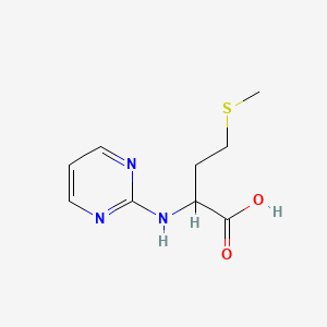 molecular formula C9H13N3O2S B1390897 N-pyrimidin-2-ylmethionine CAS No. 1491159-20-6