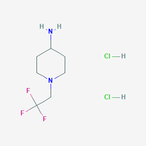 1-(2,2,2-Trifluoroethyl)piperidin-4-amine dihydrochloride