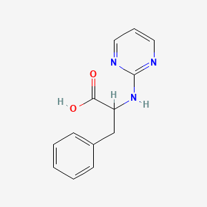 molecular formula C13H13N3O2 B1390904 N-pyrimidin-2-ylphenylalanine CAS No. 1479005-63-4
