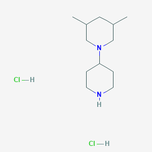 3,5-Dimethyl-1-(piperidin-4-yl)piperidine dihydrochloride