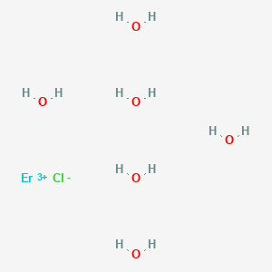 molecular formula ClErH12O6+2 B13909189 Erbium(3+);chloride;hexahydrate 