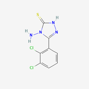 4-amino-5-(2,3-dichlorophenyl)-4H-1,2,4-triazole-3-thiol