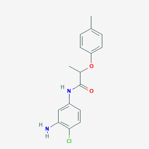 N-(3-Amino-4-chlorophenyl)-2-(4-methylphenoxy)-propanamide