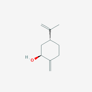 molecular formula C10H16O B13909447 trans-1(7),8-p-Menthadien-2-ol CAS No. 2102-62-7