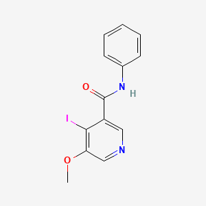 4-Iodo-5-methoxy-N-phenylnicotinamide