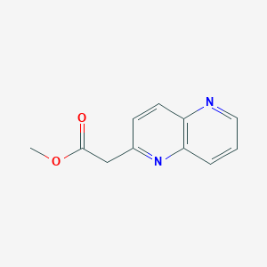 Methyl 2-(1,5-naphthyridin-2-yl)acetate