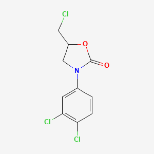 5-(Chloromethyl)-3-(3,4-dichlorophenyl)-1,3-oxazolidin-2-one