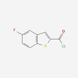5-Fluoro-1-benzothiophene-2-carbonyl chloride