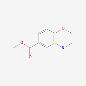 methyl 4-methyl-3,4-dihydro-2H-1,4-benzoxazine-6-carboxylate