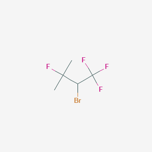 molecular formula C5H7BrF4 B1391012 2-Bromo-1,1,1,3-tetrafluoro-3-methylbutane CAS No. 1099598-06-7