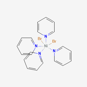 molecular formula C20H20Br2N4Ni B13910230 Dibromotetrakis(pyridine)nickel 
