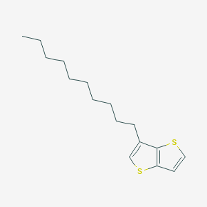 molecular formula C16H24S2 B13910236 3-Decylthieno[3,2-b]thiophene 
