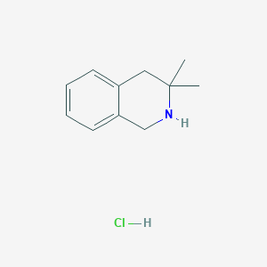 3,3-Dimethyl-1,2,3,4-tetrahydroisoquinoline hydrochloride
