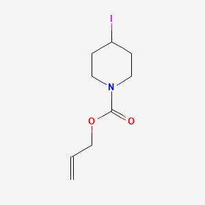 molecular formula C9H14INO2 B13910468 Allyl 4-iodopiperidine-1-carboxylate 