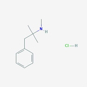molecular formula C11H18ClN B139108 Mephentermine hydrochloride CAS No. 3978-34-5
