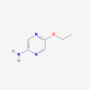 molecular formula C6H9N3O B1391080 5-乙氧基吡嗪-2-胺 CAS No. 647843-58-1