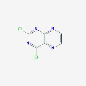 molecular formula C6H2Cl2N4 B1391081 2,4-Dichloropteridine CAS No. 98138-05-7